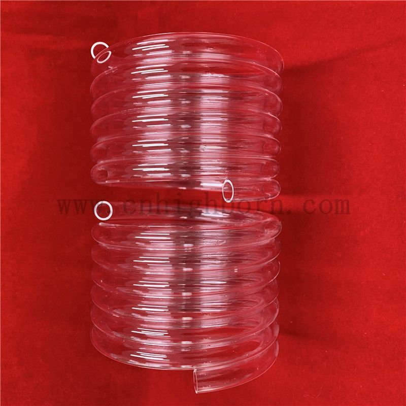 spiralf&ouml;rmiges Quarzrohr 