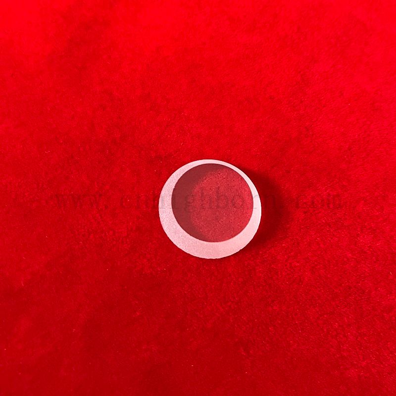 Scharfe runde Quarzglaslinsen für Taschenlampen