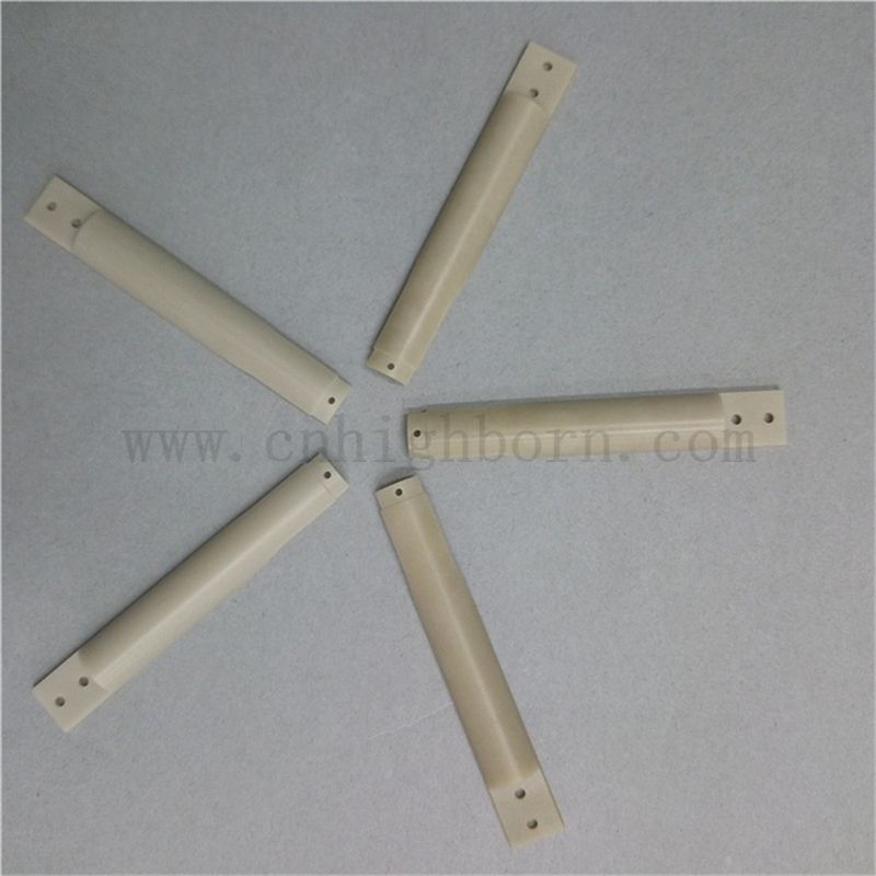 Hohe thermische Leitfähigkeit Aluminiumnitridkeramik -Teile tragen resistente Aln -Keramik -Stangenwelle