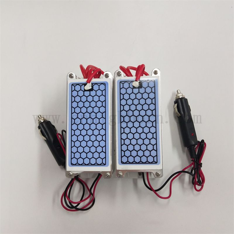 12V 10G/H Ozongenerator Kit Ozonatormodul mit Zigaretten -Leichterstopfen in Verbindung