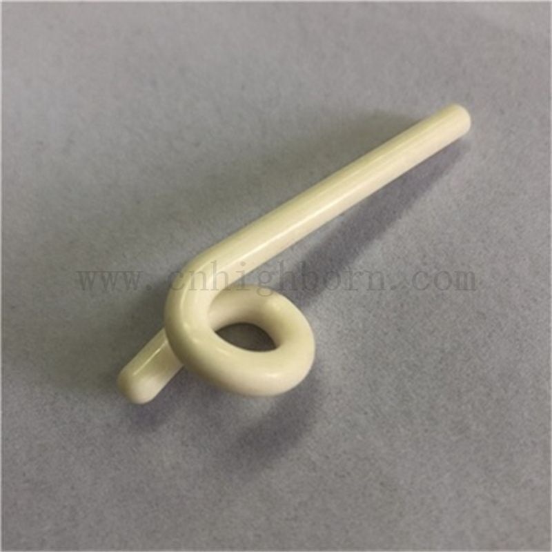 Wear Resistenz Al2O3 Alumina Keramikgarnführer Textile Keramik -Zopf -Guides