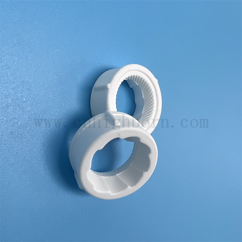 Customized Wear Resistenz Weiß Al2o3 Alumina Keramikkaffee und Salzmühle Kern