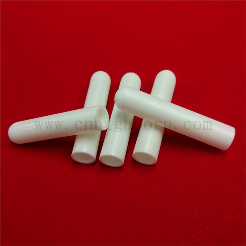 Ysz yttria stabilisierte Zirkonia -Keramikrohr mit einem Ende geschlossen