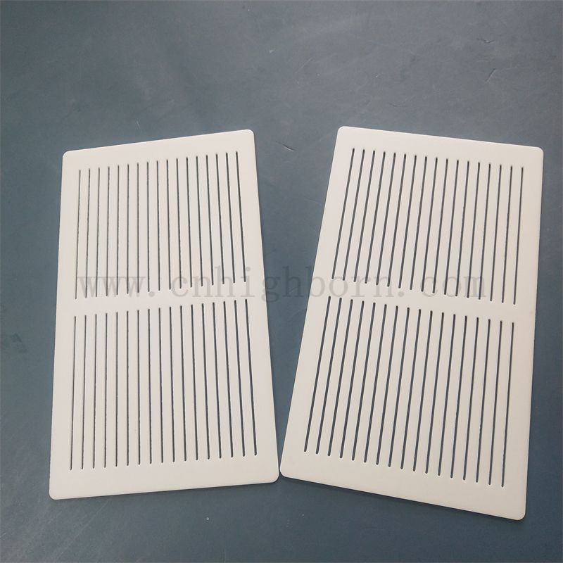 Customisierte hochpräzise Macor -Platten -maschinierbare Glaskeramikblech für Vakuumisolierung