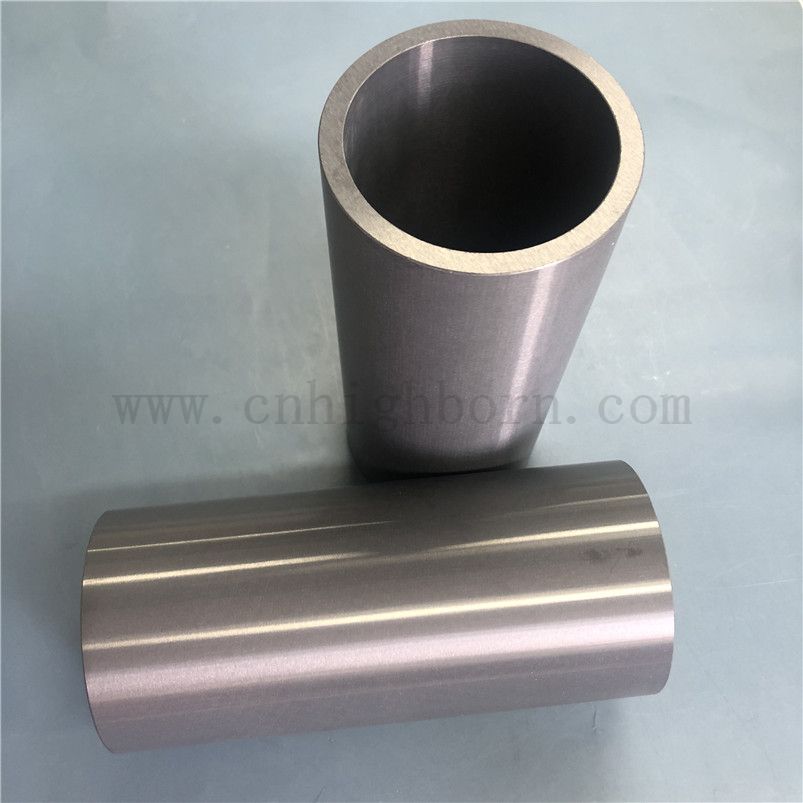 Präzisionsverarbeitungsgasdruck Sinetring Siliziumnitridärmel SI3N4 Keramikachse Rohre