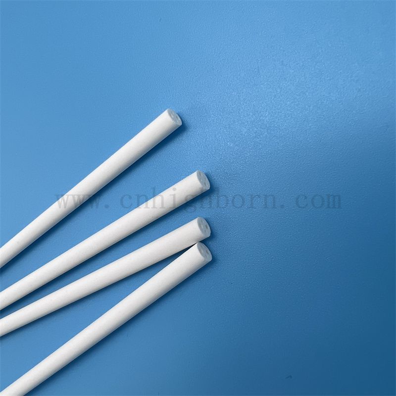 99% Magnesiumoxidrohr Mgo Keramik Isolierröhrchen für 2 Löcher 4 Löcher