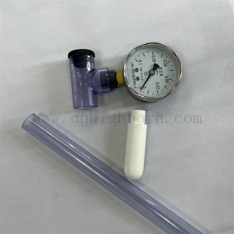 Boden Tensiometer poröser Aluminiumoxid -Keramiksonden mit Vakuummessgeräte