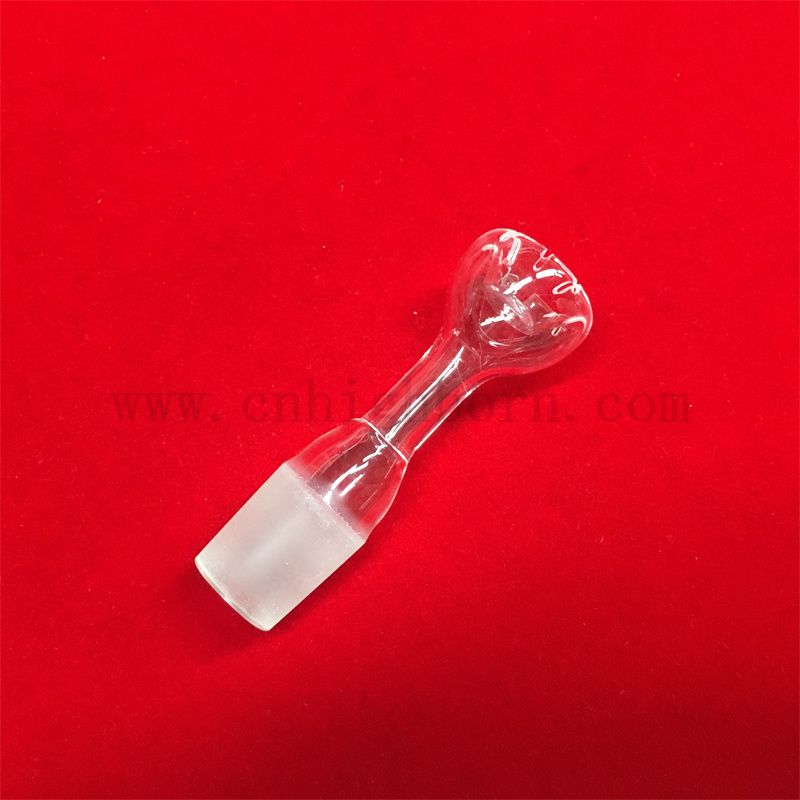 Wärmefestigkeit haltbarerer maßgeschneiderter Form transparenter Quarzglas Knaller