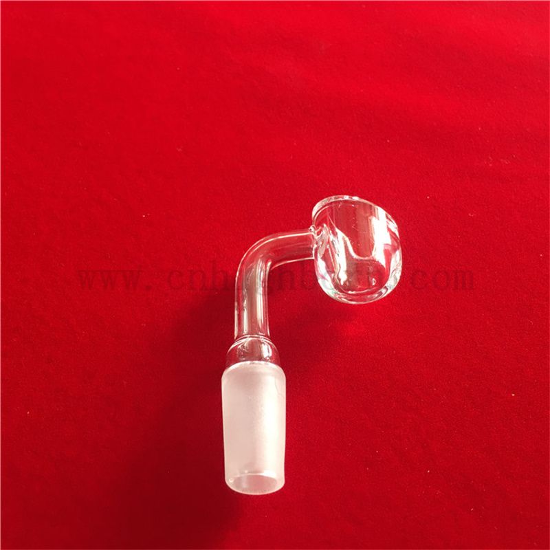 Erwärmen Sie schnell undurchsichtiges Band Slop Clear Quartz Glass Banger für DAB Rigs