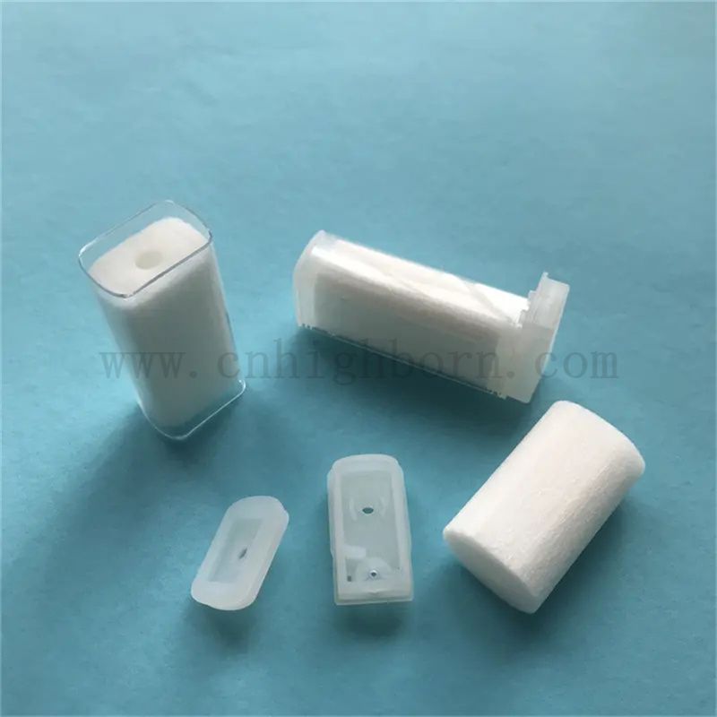 Heiße Schmelzschaum ohne Kleber Haustier integrierter Ölspeicher Baumwollstange für elektronische Zigarette 