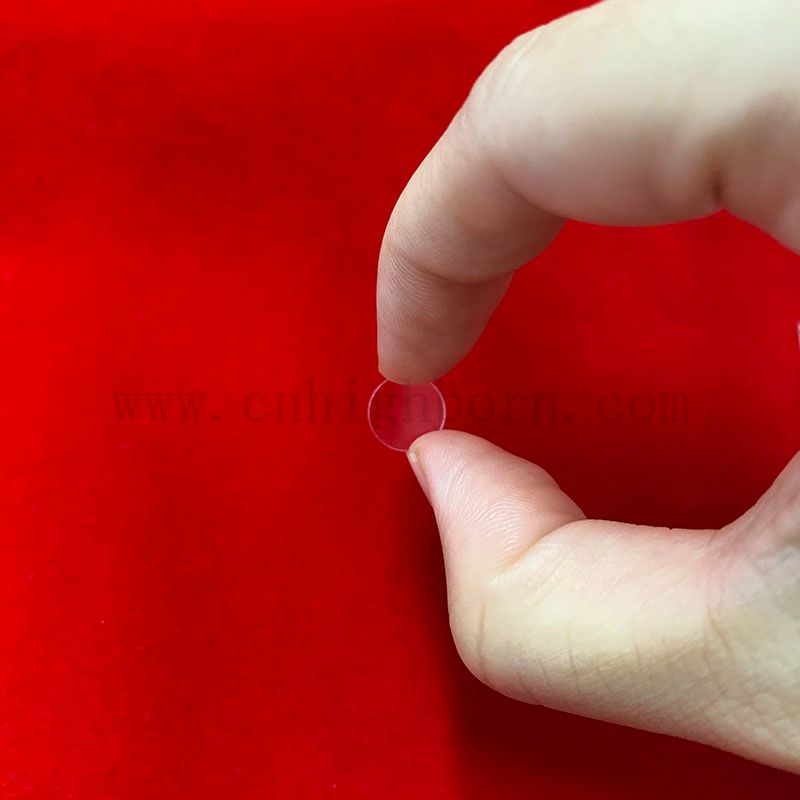 Hochtemperaturbeständiges optisches Quarzglasansichtsfenster mit hoher Sendung