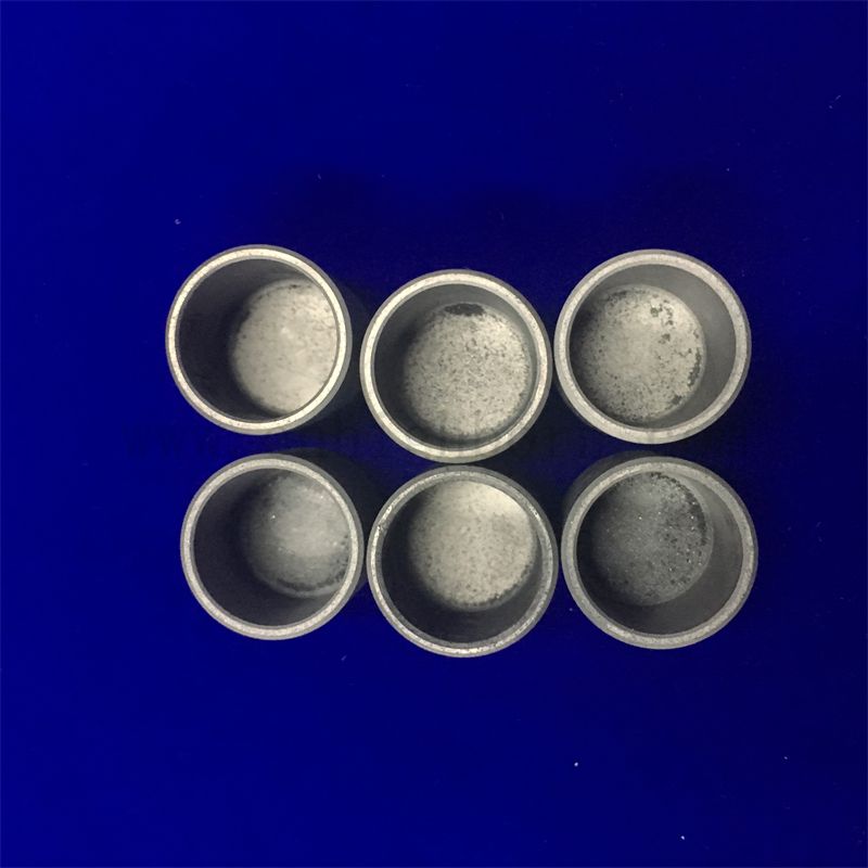 Finishing Siliziumkarbid Crucible Sic Zigarettenpaste Volatile Keramikheiztopf