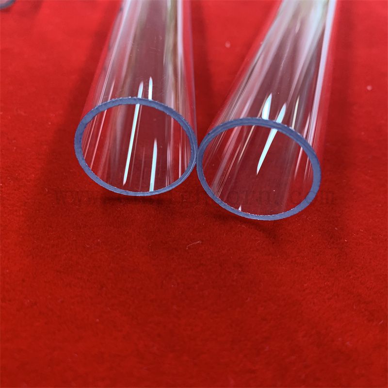 Hersteller des Wärmewiderstands anpassen UV-Stop-Quarzglasrohr anpassen