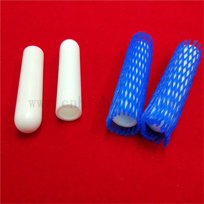 Ysz yttria stabilisierte Zirkonia -Keramikrohr mit einem Ende geschlossen