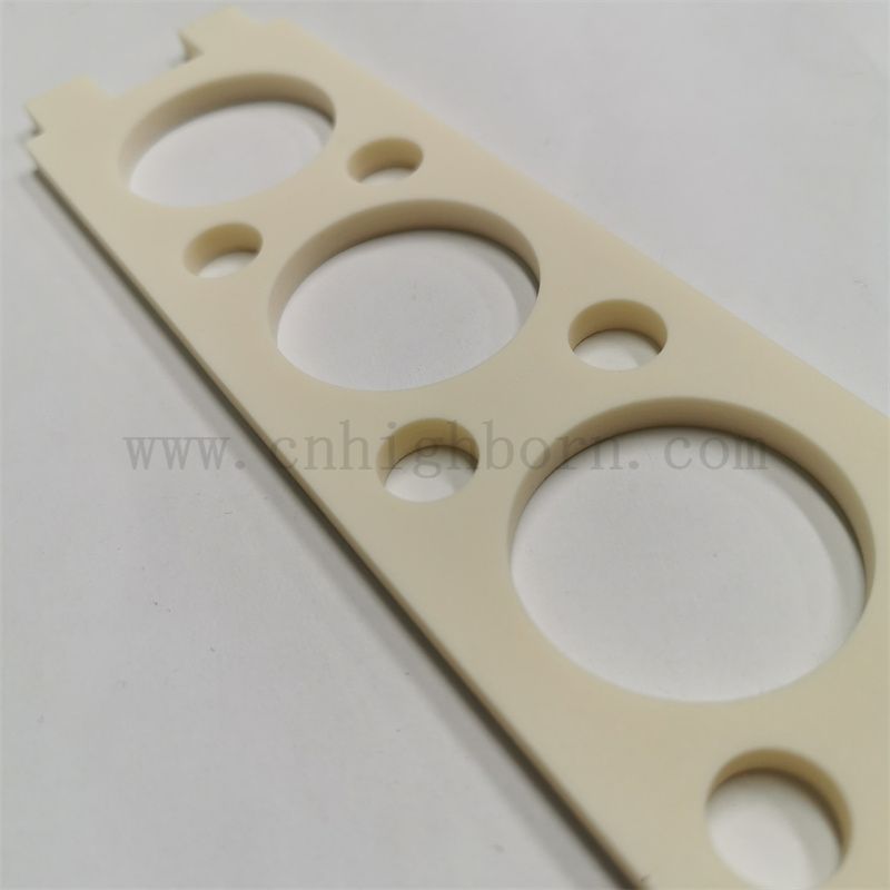 Customized 99%Alumina Keramik CNC Schneidplatte Al2o3 Platte