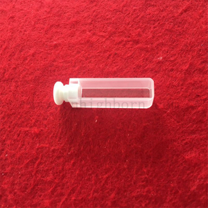 Q114 Standardzelle 2 Seiten transparent quadratische Öffnung Labor UV 10mm Pfadlänge Quarz optische Glasklugette