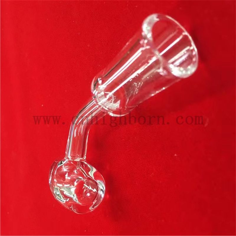 Hochtemperaturwinkelwinkel- und flacher oberer transparenter Quarz -Fusionskieselglasknaller