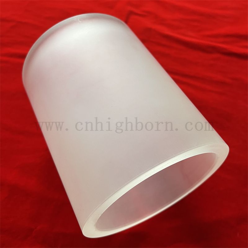 Wärmewiderstand durchscheinend große Größe Fusion Quarz Silica Glassrohr