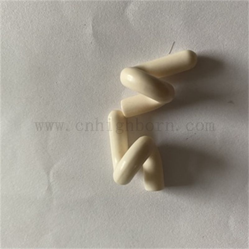 Wear Resistenz Al2O3 Alumina Keramikgarnführer Textile Keramik -Zopf -Guides