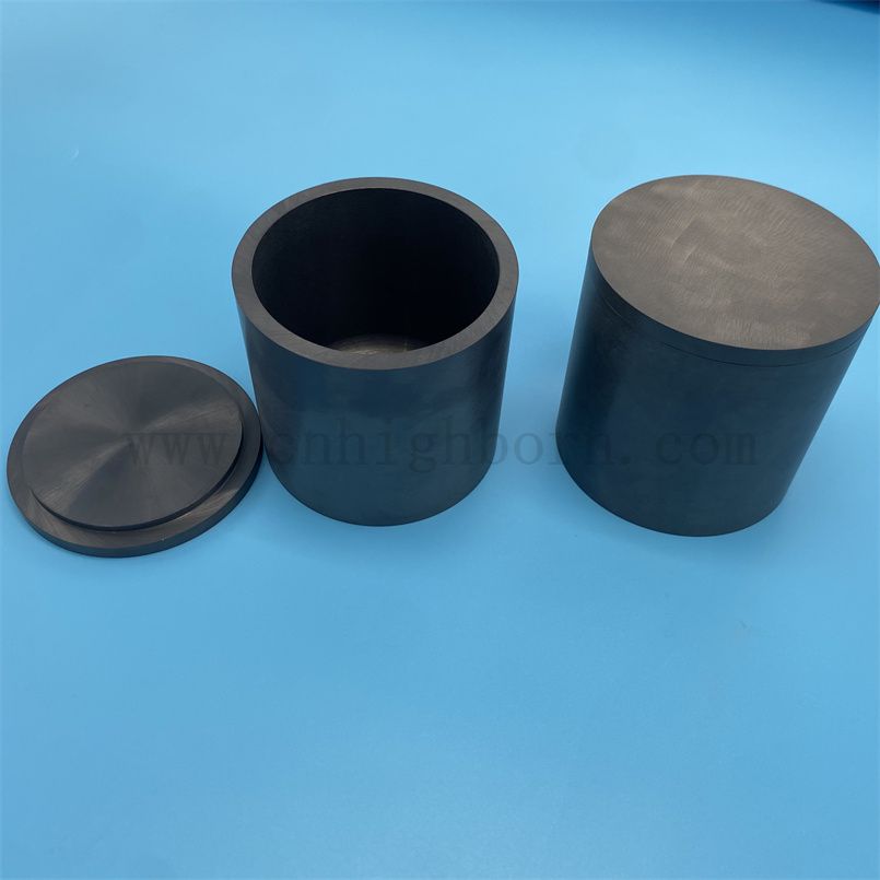 Hochfestige Si3n4 Keramik Tiegel Siliziumnitrid Keramikschleife Kugelmühle Glas