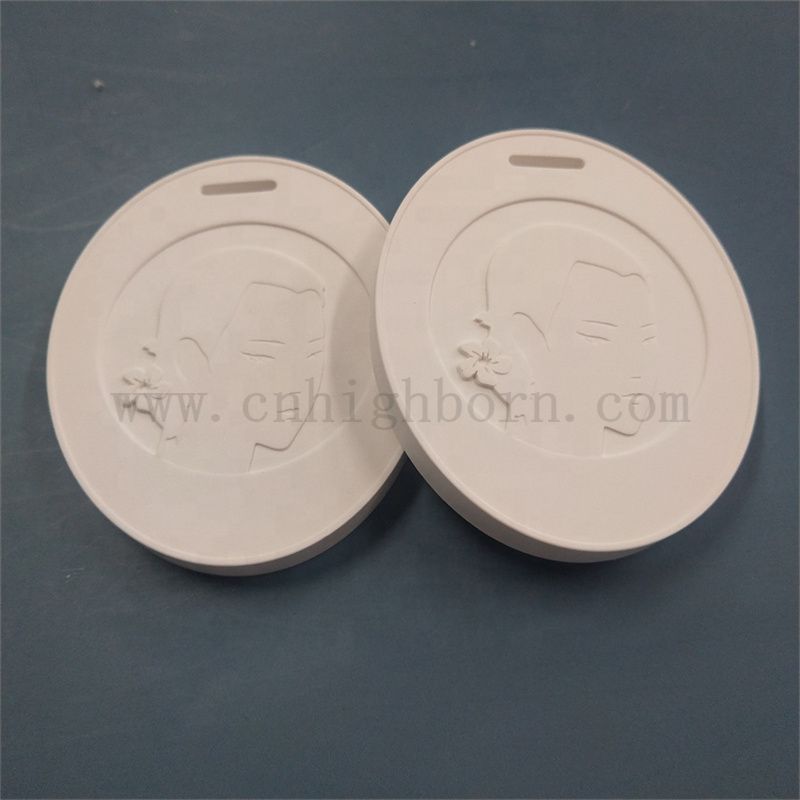 Anpassbare Muster Hangable Auto Verwenden Sie Gipsaroma -Diffusor Poröse Keramikplatte