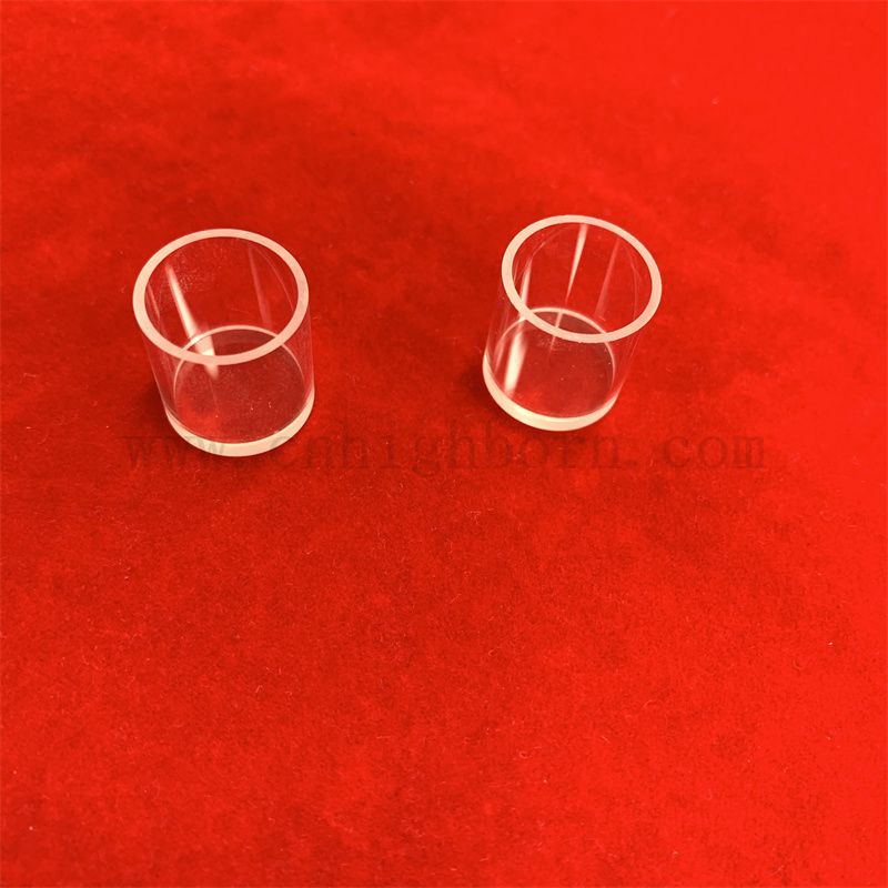 Labor -Spektrophotometer UV -Ultraviolett -Transmission optische Durchflusszelle Quarzglaskuvette für den chemischen Analysator