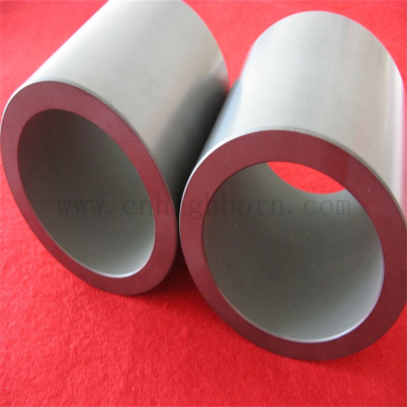 Hochtemperaturwiderstand mit großem Durchmesser B4C -Keramikisolationsrohr -Bor -Carbidrohr