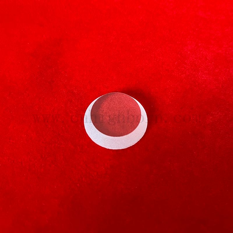 Scharfe runde Quarzglaslinsen für Taschenlampen