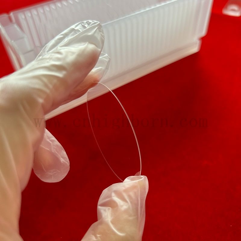 Beschichteter klarer ultradüner optischer Sapphire -Quarz -Fusionskieselobjektiv