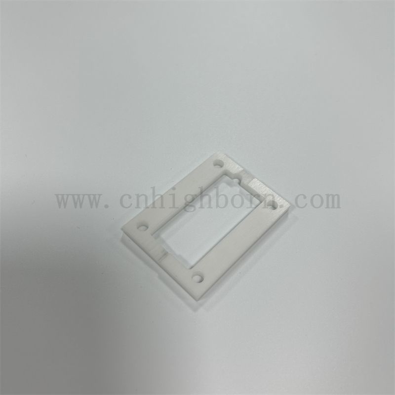 Isolator Zirkonia unregelmäßige Blockoberfläche Polierweiß weiße ZRO2 -Keramikplatte