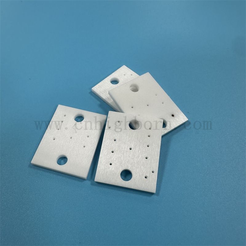 Isolator Zirkonia unregelmäßige Platine hohe Härteflächenpolier -Zro2 -Keramikplatte
