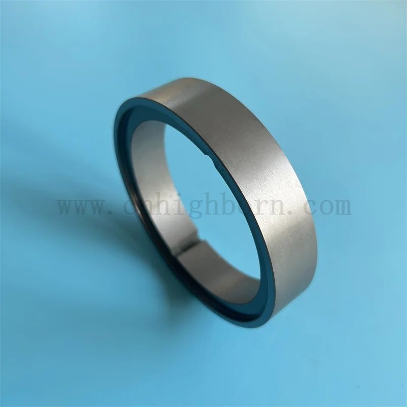 Isolator Siliziumcarbid -Buschreaktion gesinterte schwarze Sic -Keramikring