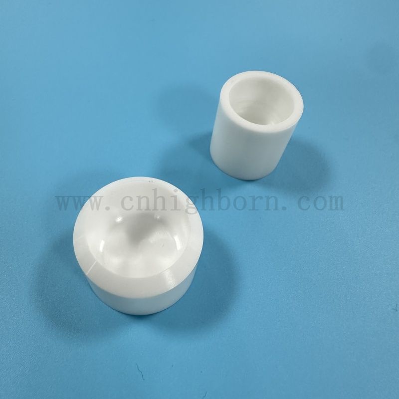 3 mol yttria stabilisierte ZRO2 -Keramikschmelzziegel -Zirkonia -Topf mit gut polierter Oberfläche