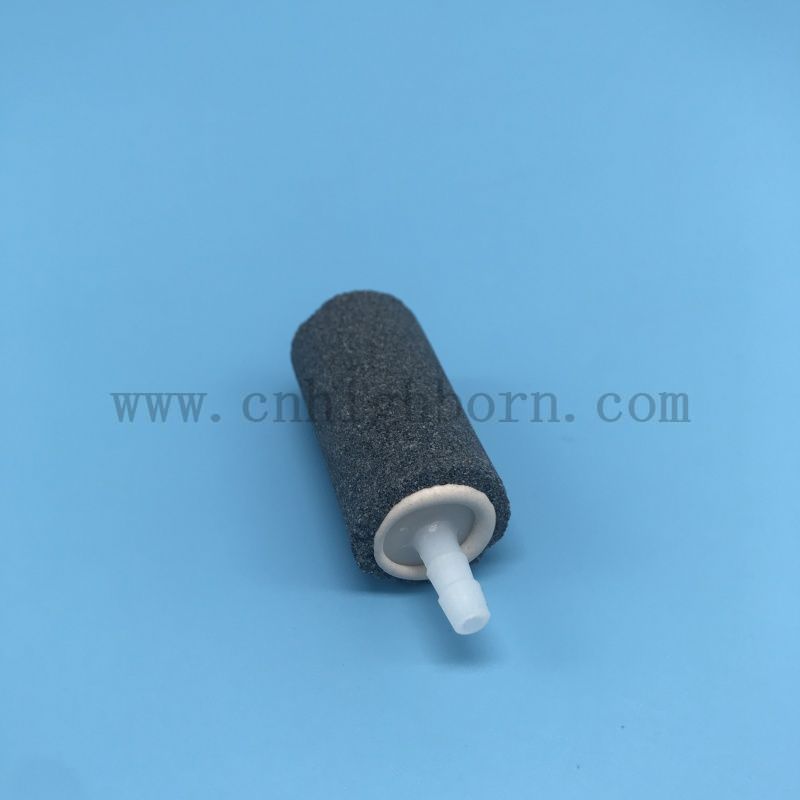 Zylindrische Luftblasensteinaquarium -Fischtankbelüftungspumpe Hydrokroponik Sauerstoffdiffusor 