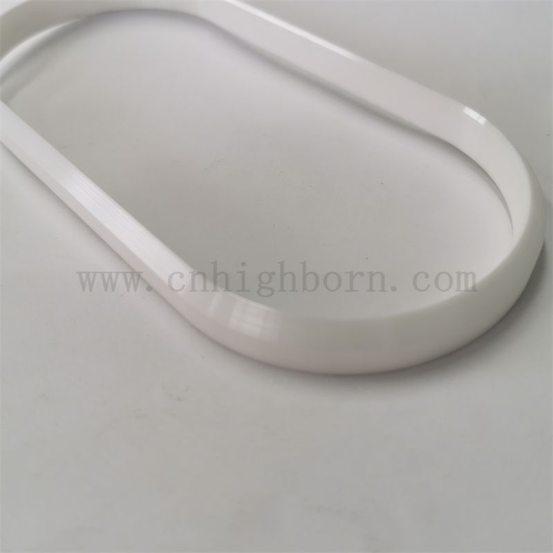 Oval Form Pad Drucken Zirkonia Keramikversiegter Ring für Tintenbecher