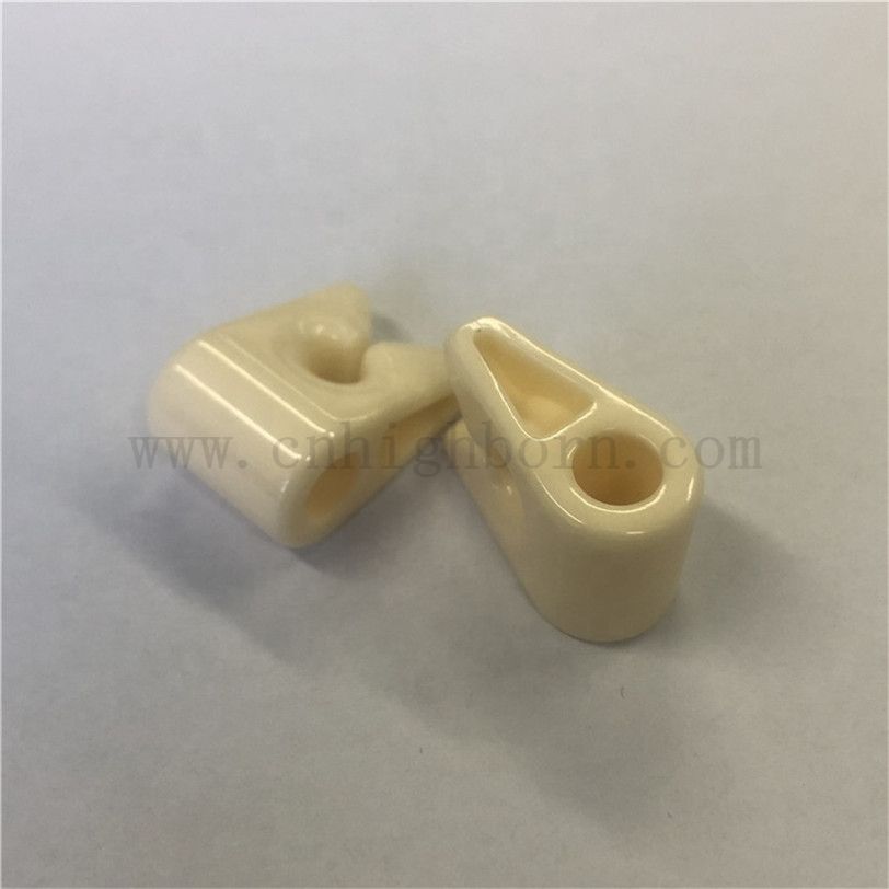 Customized Alumina Guide Textile Keramik Block Al2o3 Textilmaschine Teil
