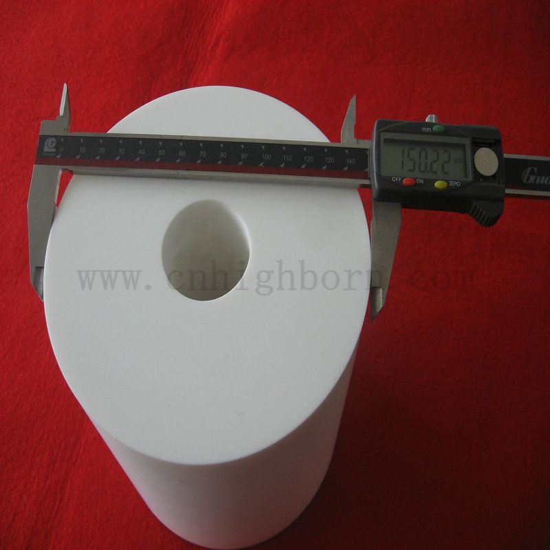 Customized Messable Glass Ceramic Teil Macor Tube MGC Pipe für Industrie