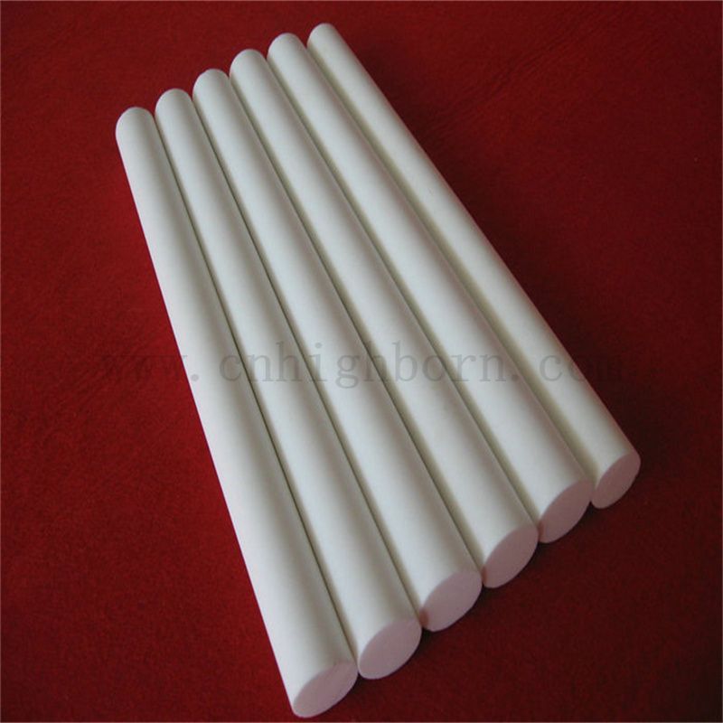 Gespüre Größe Hochfestigkeit Isolierende Macor -Stange niedrige Dichte weißer messbarer Glaskeramikbalken 