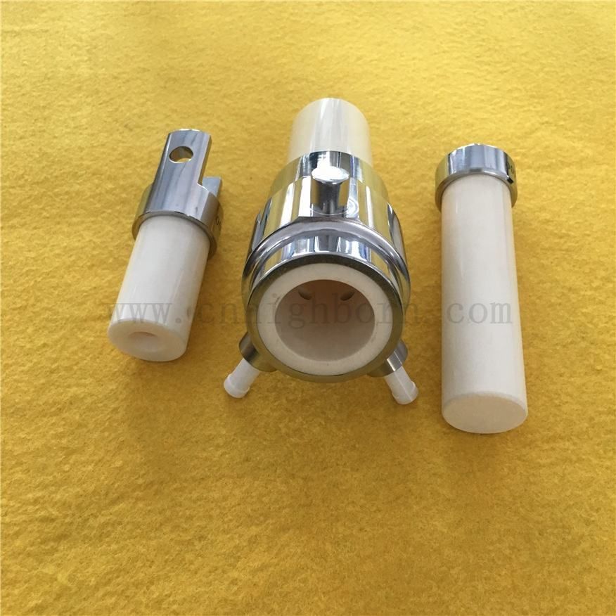 Custom Aluminiumoxid Zirkonia Keramik -Kolbenmedizin Flüssige Pharmazeutische Füllpumpe