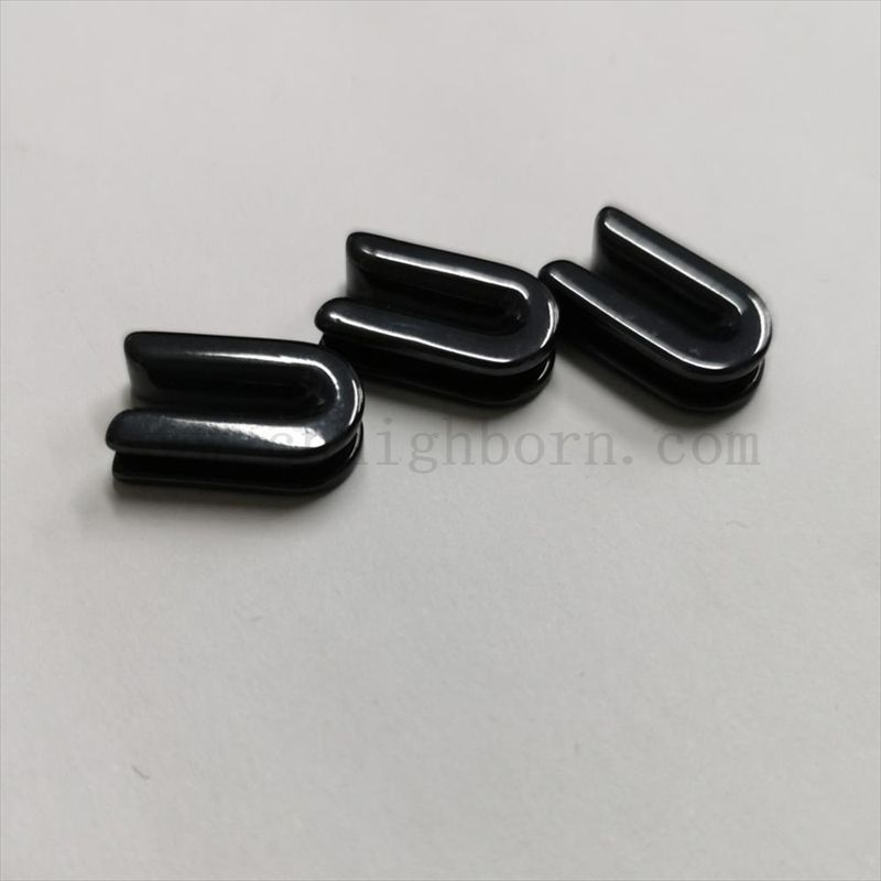 Customized Textile Ceramic Machine Teil Titanoxid Keramikschlitzgarnführer Textil Drahtanleitung