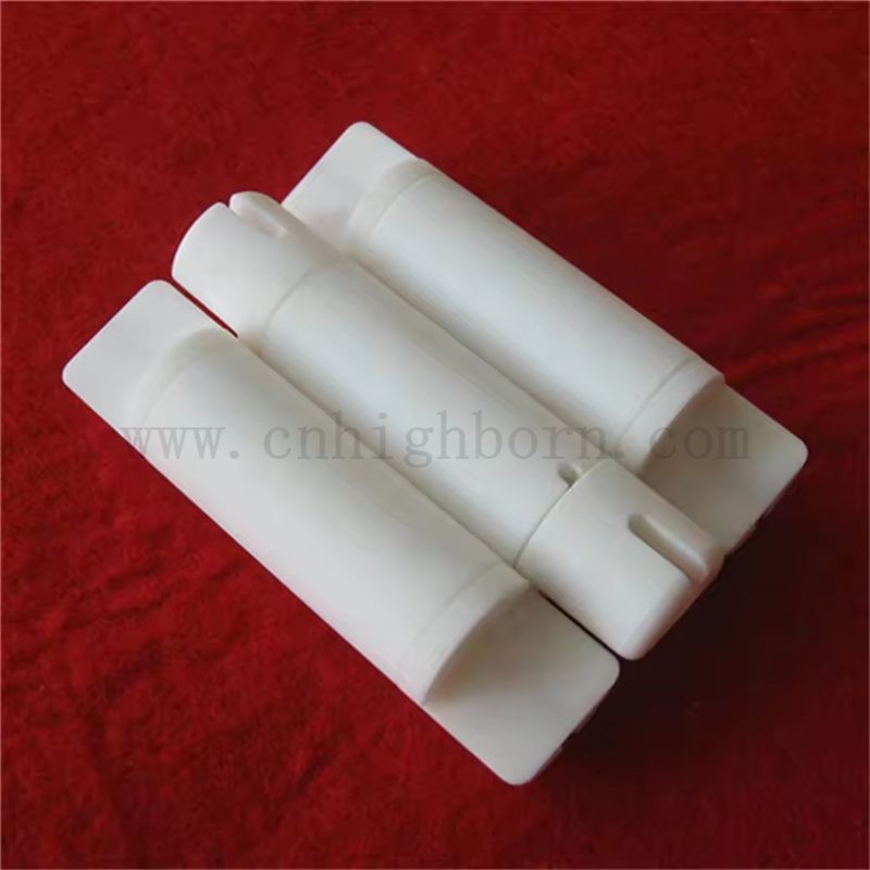 Einfach zu bearbeitende maschinelle Glaskeramikstange Macor Keramik unregelmäßige Teile