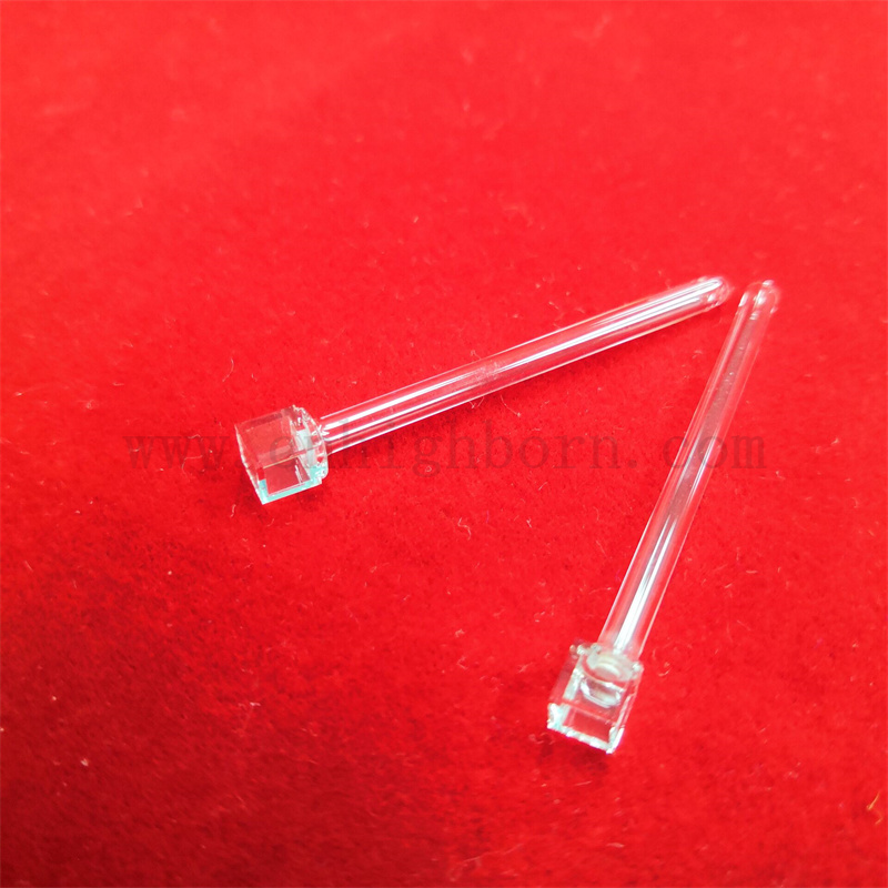 Hochpräzise Labor Ware Atomic Gas Chamber Micro Glass Cuvette Quarzglas Dampfzelle 