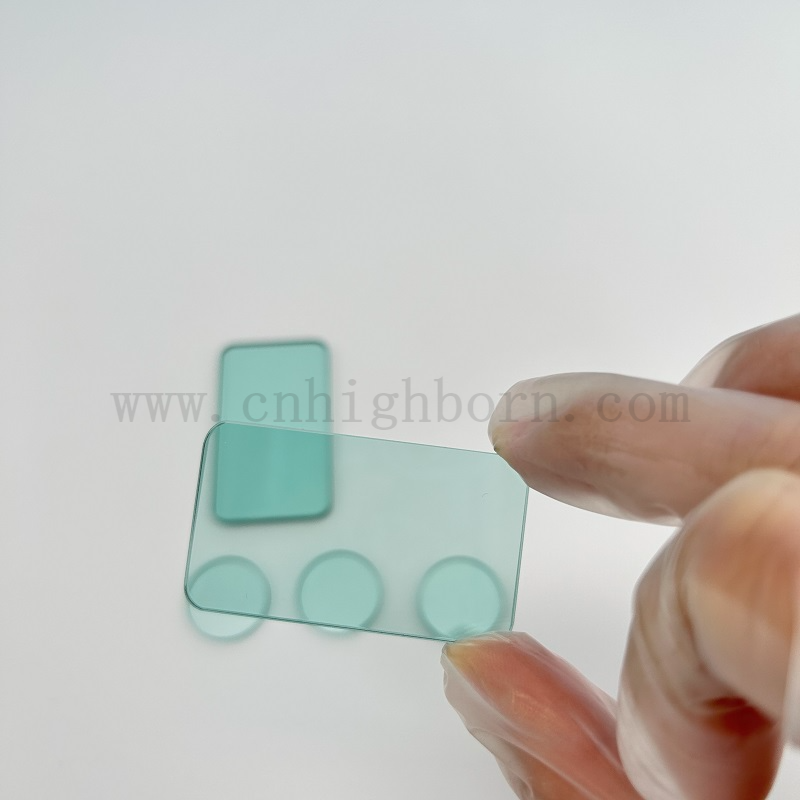 Customized KG5 kg2 kg3 Wärmeabsorbierende Glasfilter optisches Filterglas