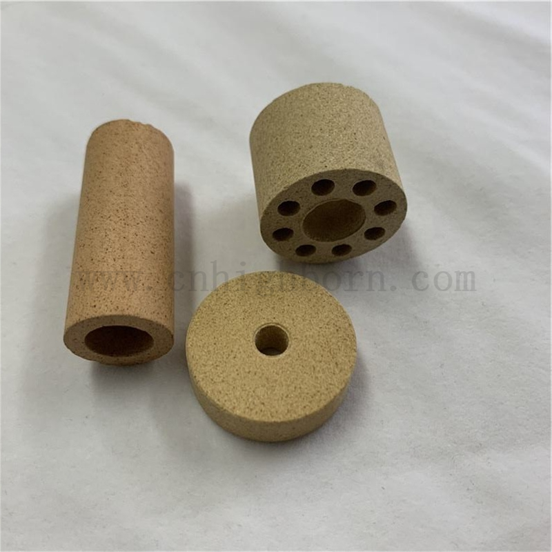 Hochtemperaturwiderstand Cordierit Keramikheizungsrohr