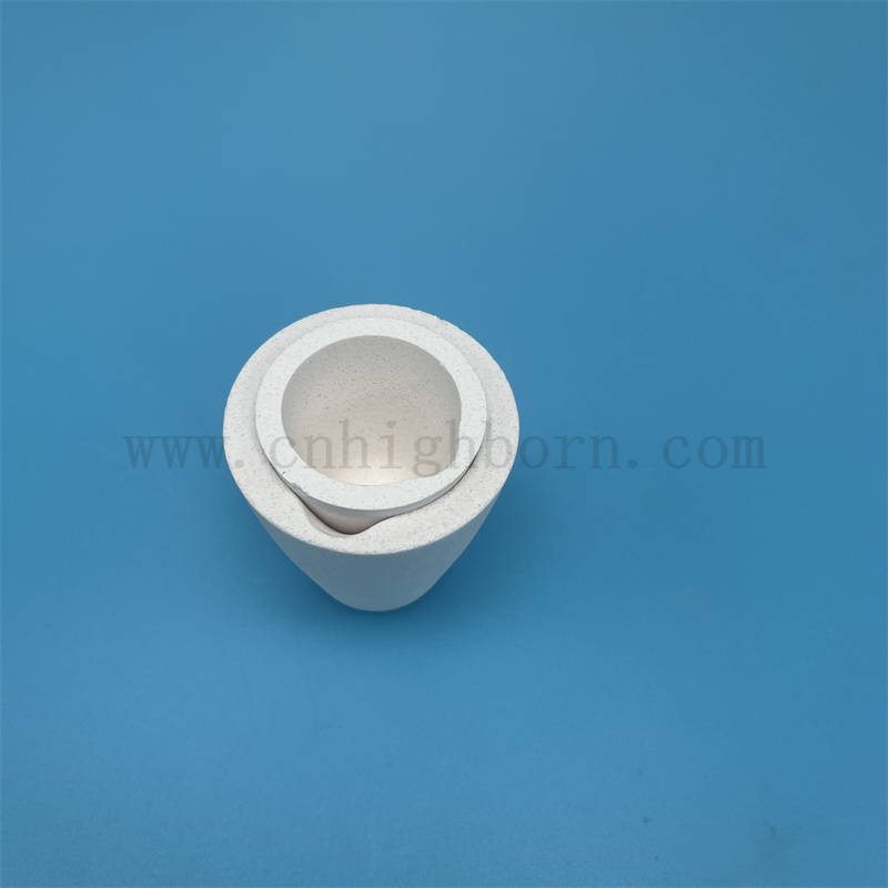 Maßgeschneiderte schmelzende Goldgerichte Quarz Keramikbecher