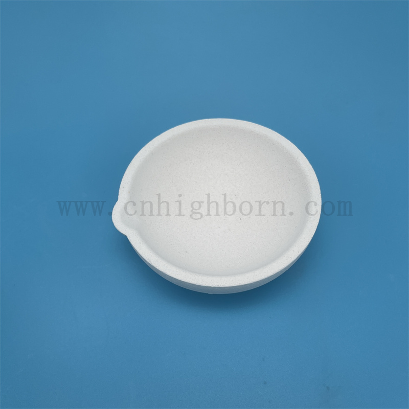 Schmelzende Goldplatin -Fusionskieselschale Quarz Keramikschale