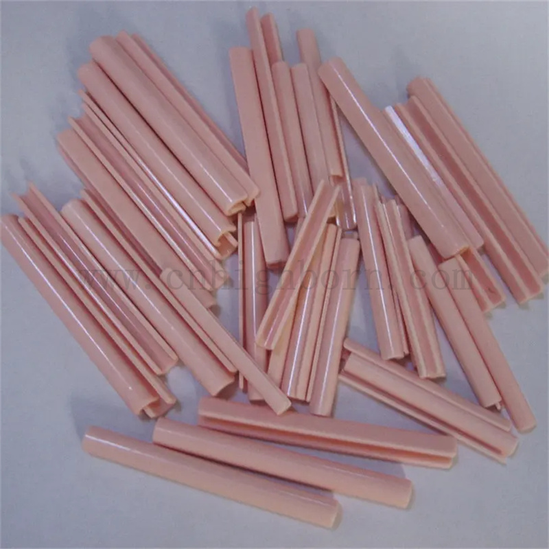 99% Pink AL2O3 Alumina Keramikgarn Guide Textile Keramik verschiedene Typen Guides
