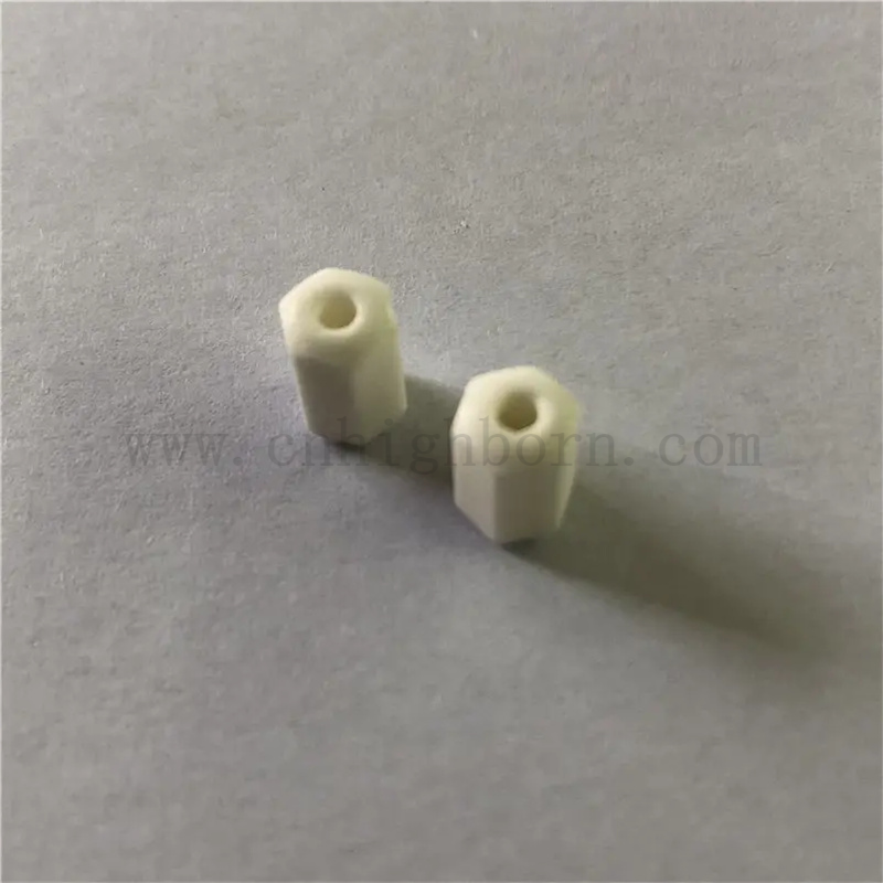 Verschleißfestigkeit Al2o3 Alumina Keramik Draht Führung Textil Keramik Öse