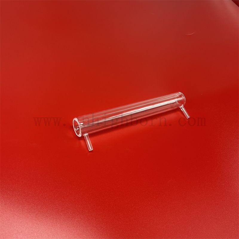 Wärmewiderstand Cleared Clear zwei Schichten Fusions Silica Quarzglasrohr