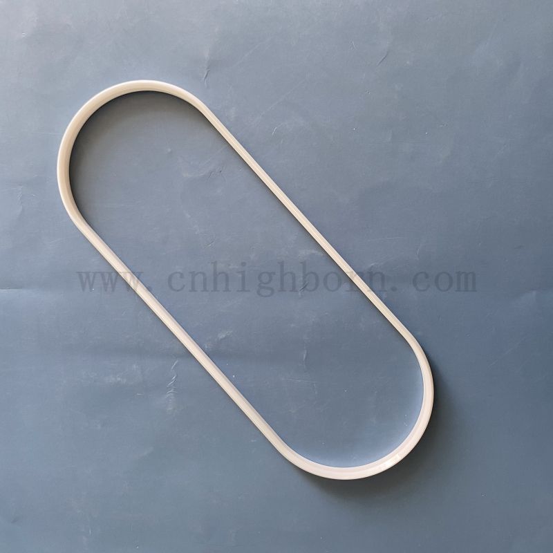 Versiegelte Tintenbecher -Pad -Druckausrüstung Ovaler Zirkonia Keramikring für Tintenbecher